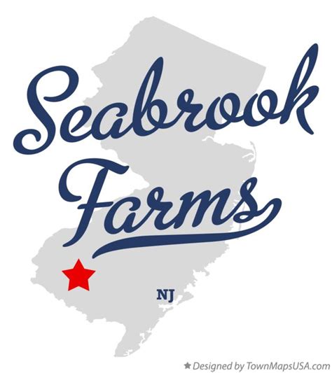 Map of Seabrook Farms, NJ, New Jersey