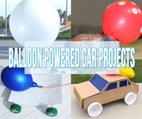 Science Project Balloon Powered Car