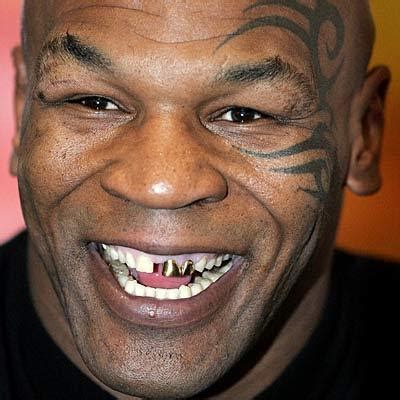 tattooed celebrity: Mike Tyson Tattoos