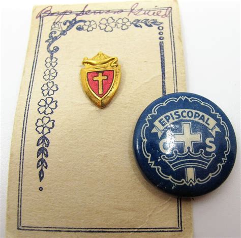 Lot 9 VTG Enameled Lapel Pins Church, Lions, Kiwanis, Boys Service ...