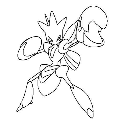 scizor coloring page online pokemon ready for download