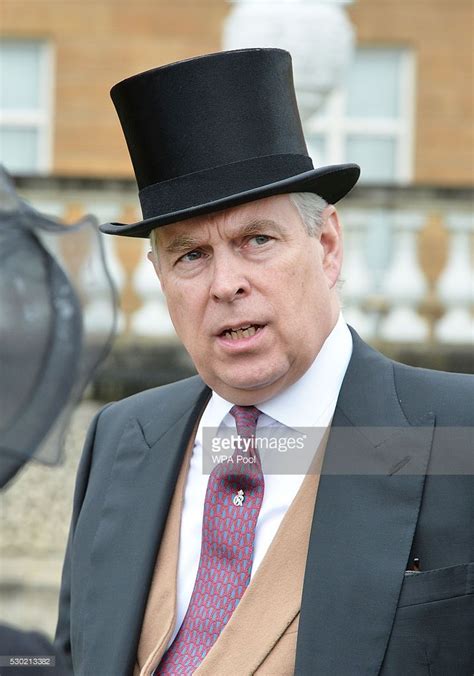 Prince Andrew, Duke of York attends the first Royal Garden Party of the year in the grounds of ...