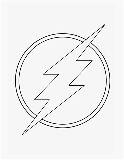 Flash Logo Easy Drawing, HD Png Download , Transparent Png Image - PNGitem