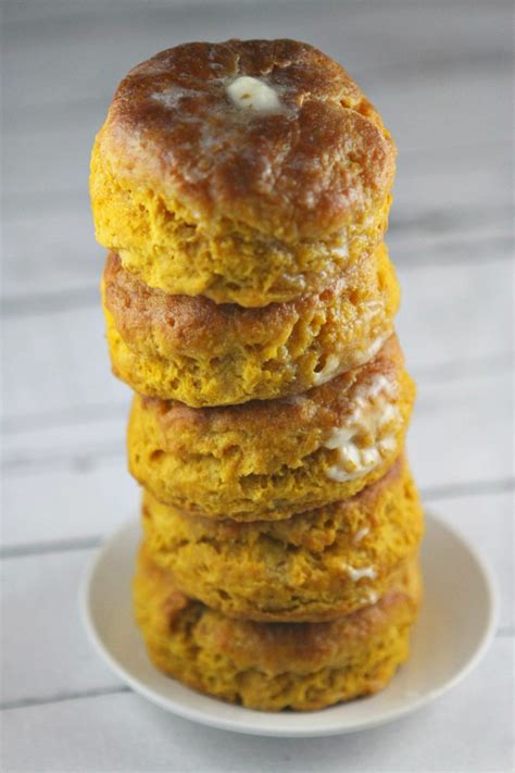 Pumpkin Biscuits - RecipeGirl