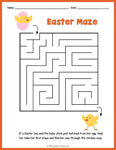 Easter Maze