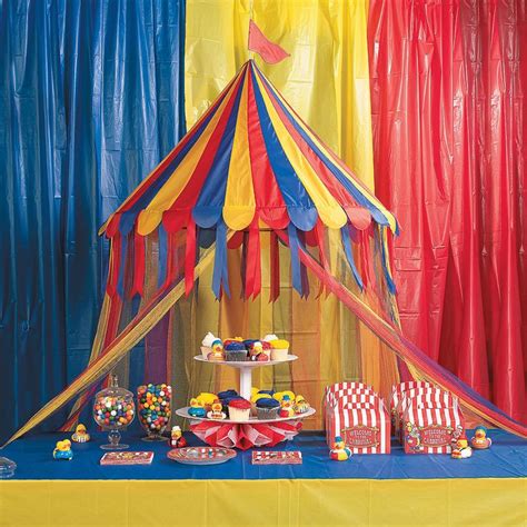 Big Top Canopy Tent in 2021 | Carnival themed party, Carnival ...