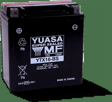 YTX16-BS - Yuasa Battery, Inc.