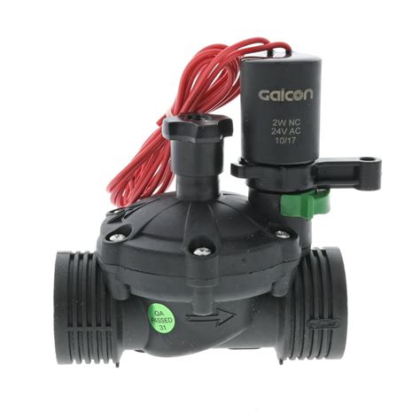 Galcon 24 VAC Electric Sprinkler Valve w/Flow Control-Size:1" FPT - Walmart.com - Walmart.com