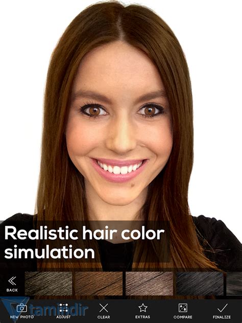 Hair Color Studio İndir - Android İçin Saç Rengi Değiştirme Uygulaması (Mobil) - Tamindir