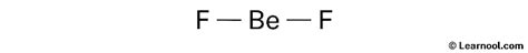 BeF2 Lewis structure - Learnool