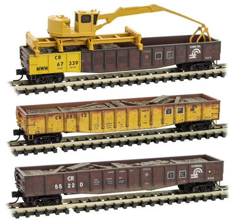 N Scale - Micro-Trains - 993 01 880 - Gondola, 50 Foot, Steel - C...