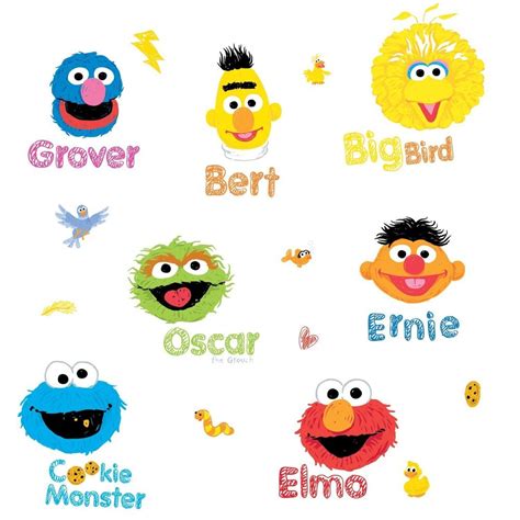 Printable Sesame Street Characters