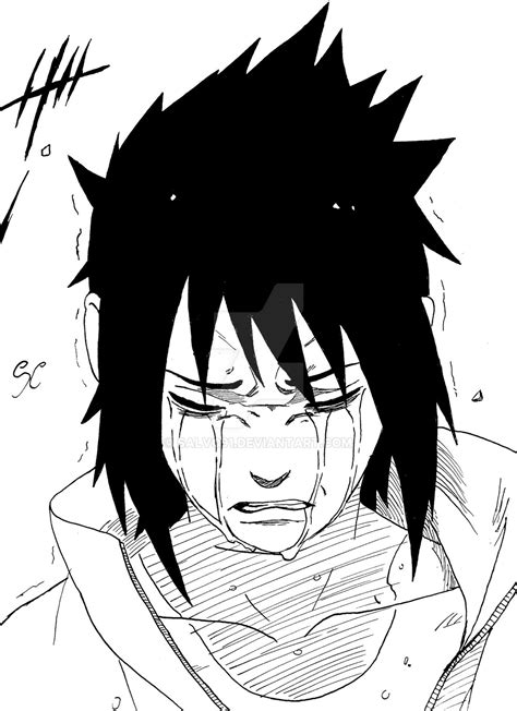 Sasuke crying by Salvo91 on DeviantArt