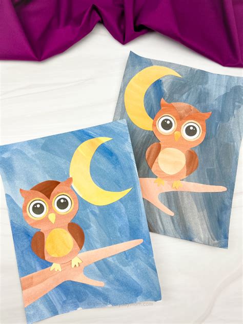 Owl Art For Kids - Simple Everyday Mom