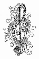 Adult Coloring Music Pages sketch template