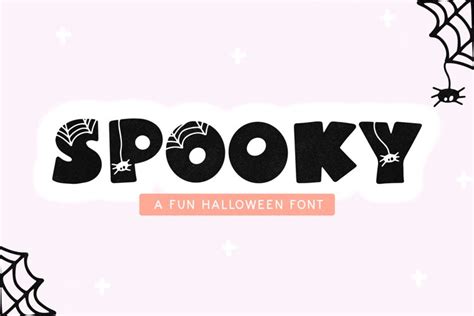 Spooky - A Fun Halloween Font