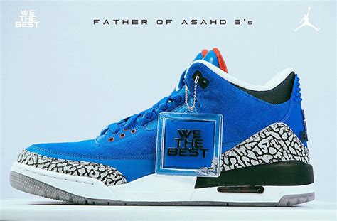 DJ Khaled Air Jordan 3 Another One Air Jordan 3 Father of Asahd - SBD