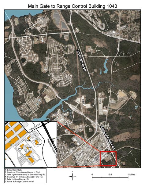 Camp Lejeune Marine Base Map