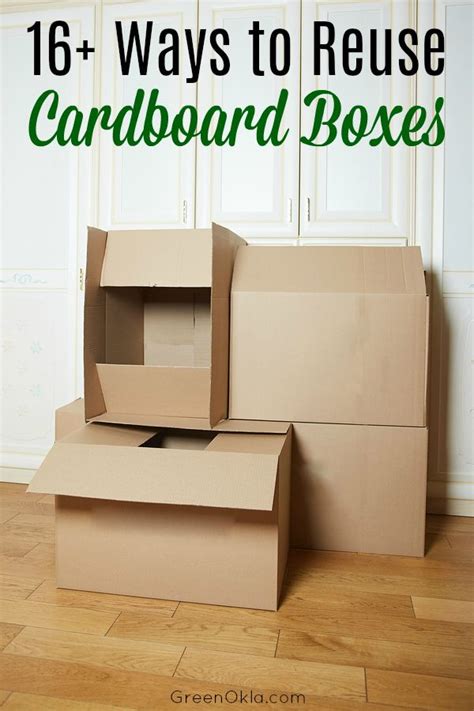 Ways to reuse cardboard boxes green oklahoma – Artofit