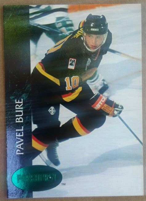 1992-1993 Parkhurst #188 PAVEL BURE - Vancouver Canucks – MR-SPORT | SPORTS CARDS