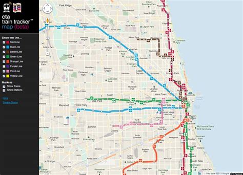 CTA Train Tracker Map Debuts: New Chicago Train App Shows Your Route In ...