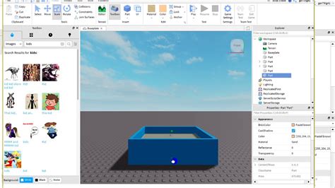How to make a sandbox |Roblox studio| - YouTube