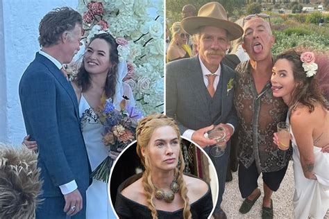 Inside Game of Thrones star Lena Headey's stunning Italian wedding as she marries Marc Menchaca ...