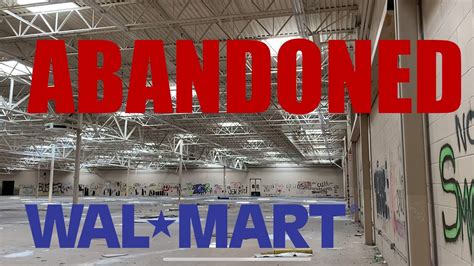 INSIDE ABANDONED WALMART - YouTube