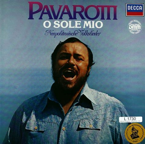 Luciano Pavarotti. O Sole Mio. Neapolitanische Volkslieder – Bertelsmann Vinyl Collection