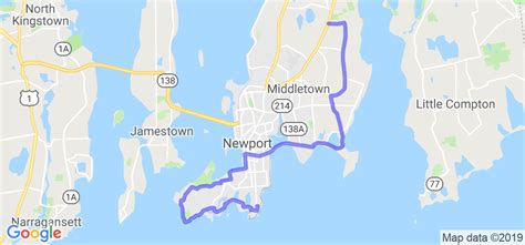 Ocean Drive & Aquidneck Island South | Route Ref. #36297 | Motorcycle Roads