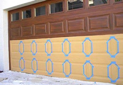 Faux Painting And Murals: Garage Door Faux Wood Grained | Garage door ...