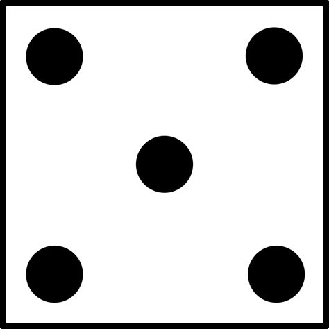 Dice 1 Clipart | Free download on ClipArtMag