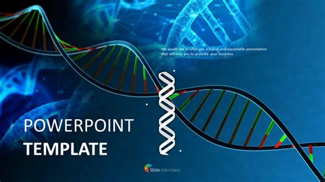 Free Dna Powerpoint Template - PRINTABLE TEMPLATES