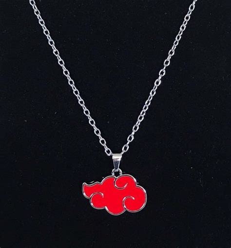 Naruto Anime Akatsuki Necklace in 2021 | Anime jewelry, Anime accessories, Anime akatsuki