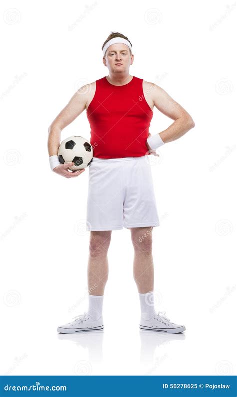 Funny football player stock image. Image of expressively - 50278625