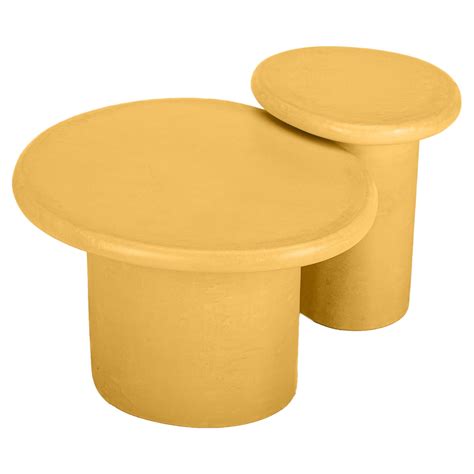 Organic Shaped Mortex Coffee Table Set "Sami" BM15 by Isabelle Beaumont For Sale at 1stDibs ...