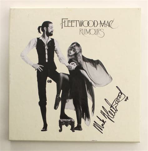 MICK FLEETWOOD MAC SIGNED AUTOGRAPH ALBUM VINYL RECORD - RUMOURS BOX ...