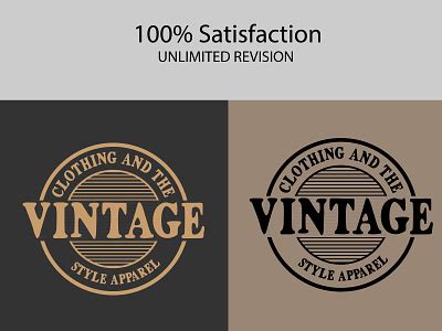 Vintagetshirtlogo designs, themes, templates and downloadable graphic elements on Dribbble