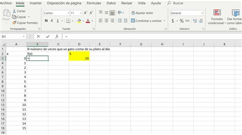 Distribución de Poisson en Excel - YouTube