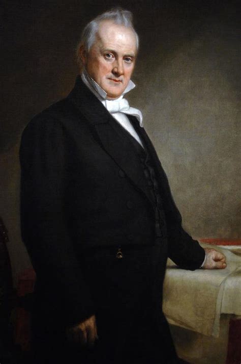 James Buchanan -1791-1868-. Portrait -1859- by George Peter Alexander ...