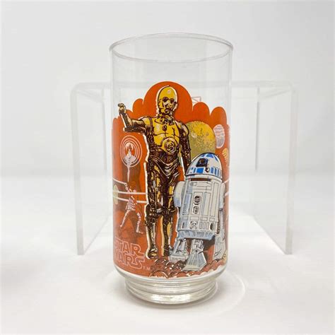 Vintage 1977 STAR WARS Burger King Coca-Cola Collector Glass Complete ...