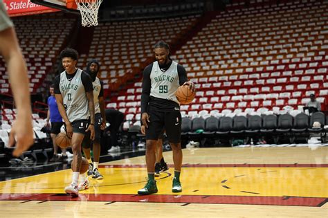 In Photos: Bucks Shootaround Ahead Of Game 4 Photo Gallery | NBA.com