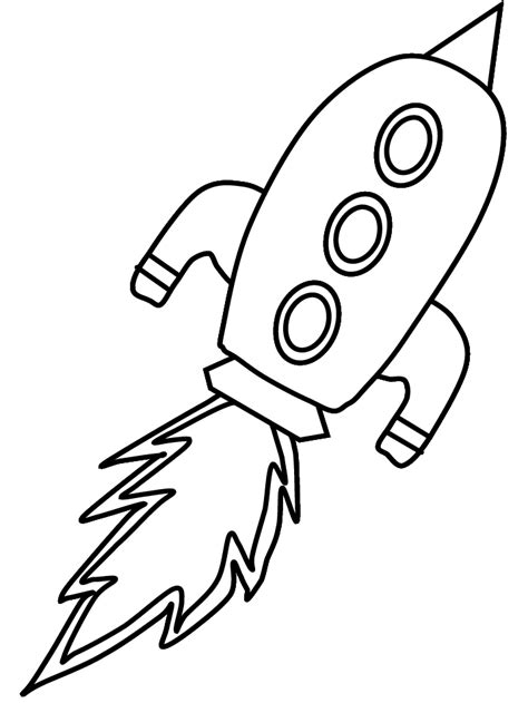 Rocket Space Coloring Pages & Coloring Book