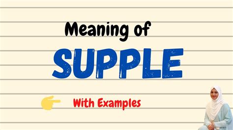 Daily vocabulary | Supple Meaning | Vocabgram - YouTube