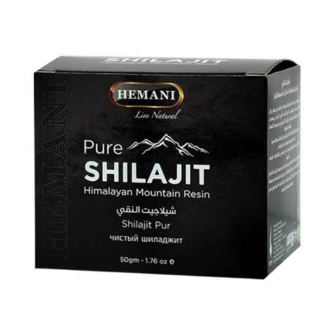 Pure Shilajit Himalayan Resin | Hemani Herbal - A Natural Lifestyle ...