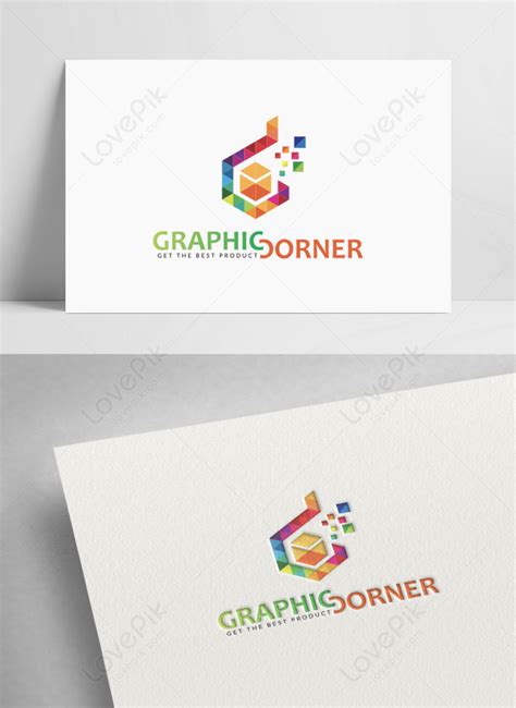 Creative graphic corner logo template image_picture free download ...