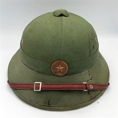 Vietnam War Era NVA/North Vietnamese Pith Helmet for Sale - Soviet-Awards.com