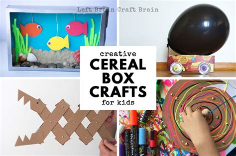 30+ Super Creative Cereal Box Crafts and Projects for Kids - Left Brain ...