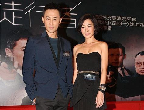 Hong Kong actors Raymond Lam and Charmaine Sheh attended a press conference for their new TV ...