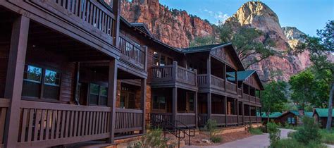 Zion Lodge Accommodations: Cabins, Hotel, Suites | Zion National Park